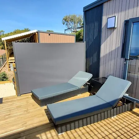 مكان تخييم Mobil-Home Haut De Gamme Les Pieds Dans L'Eau